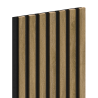 Mexen Lam-F stěnové akustické lamely 275 x 31,5 cm, plsť 6 mm, Klasický dub - S105-275317-2812-072