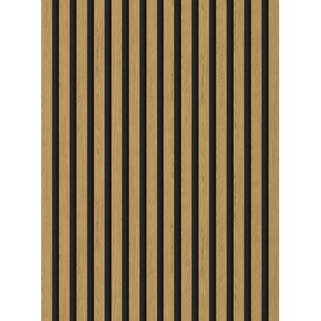 Mexen Lam-F nástěnné akustické lamely 275 x 31,5 cm, plsť 6 mm, Amber dub - S105-275317-2812-073