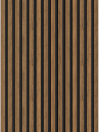 Mexen Lam-F akustické nástěnné lamely 275 x 31,5 cm, plsť 6 mm, Dub Mocca - S105-275317-2812-074