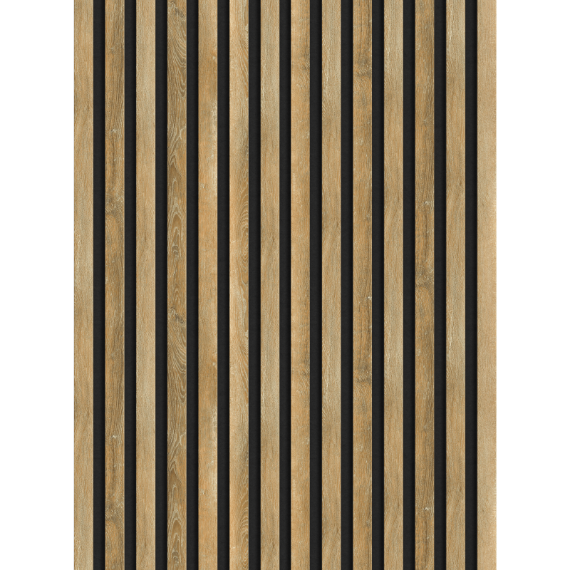 Mexen Lam-F nástěnné akustické lamely 275 x 31,5 cm, plsť 6 mm, Medový Dub - S105-275317-2812-066