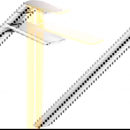 Mexen Zero vysoká umyvadlová baterie, zlatá - 71110-50