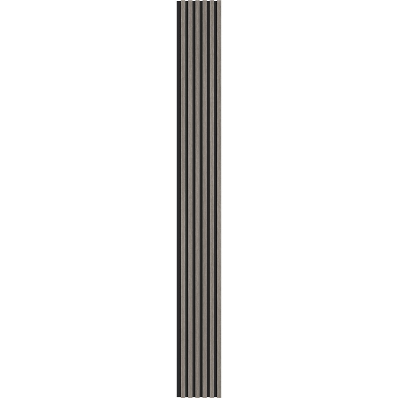 Mexen Lam-B stěnové lamely 275 x 30 cm, deska HDF 4 mm, technická dýha, Stříbrný Dub - S100-275307-3015-007