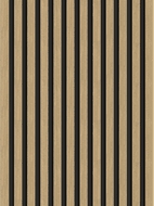 Mexen Lam-B lamely stěnové 275 x 30 cm, deska HDF 4 mm, technická dýha, Lněný ořech - S100-275307-3015-015