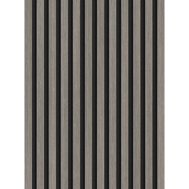 Mexen Lam-F akustické nástěnné lamely 275 x 30 cm, plsť 8 mm, technická dýha, Stříbrný dub - S105-275307-3015-007