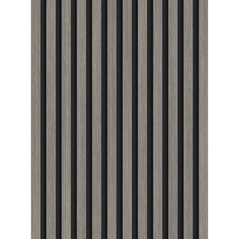 Mexen Lam-F stěnové akustické lamely 275 x 30 cm, plsť 8 mm, technická dýha, Stříbrný Dub - S105-275307-3015-007