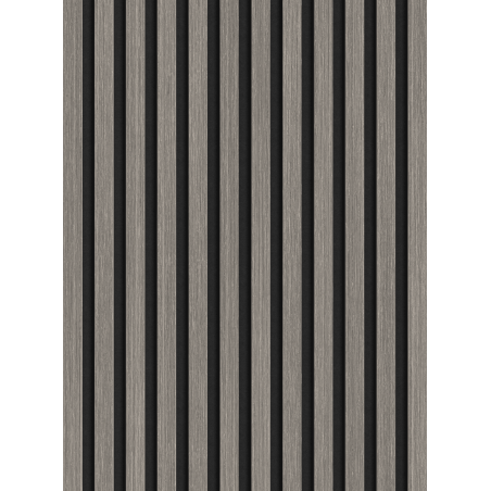 Mexen Lam-F stěnové akustické lamely 275 x 30 cm, plsť 8 mm, technická dýha, Stříbrný Dub - S105-275307-3015-007