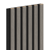 Mexen Lam-F akustické nástěnné lamely 275 x 30 cm, plsť 8 mm, technická dýha, Stříbrný dub - S105-275307-3015-007