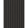 Mexen Lam-F akustické stěnové lamely 275 x 30 cm, plsť 8 mm, technická dýha, Stříbřitý Ořech - S105-275307-3015-009