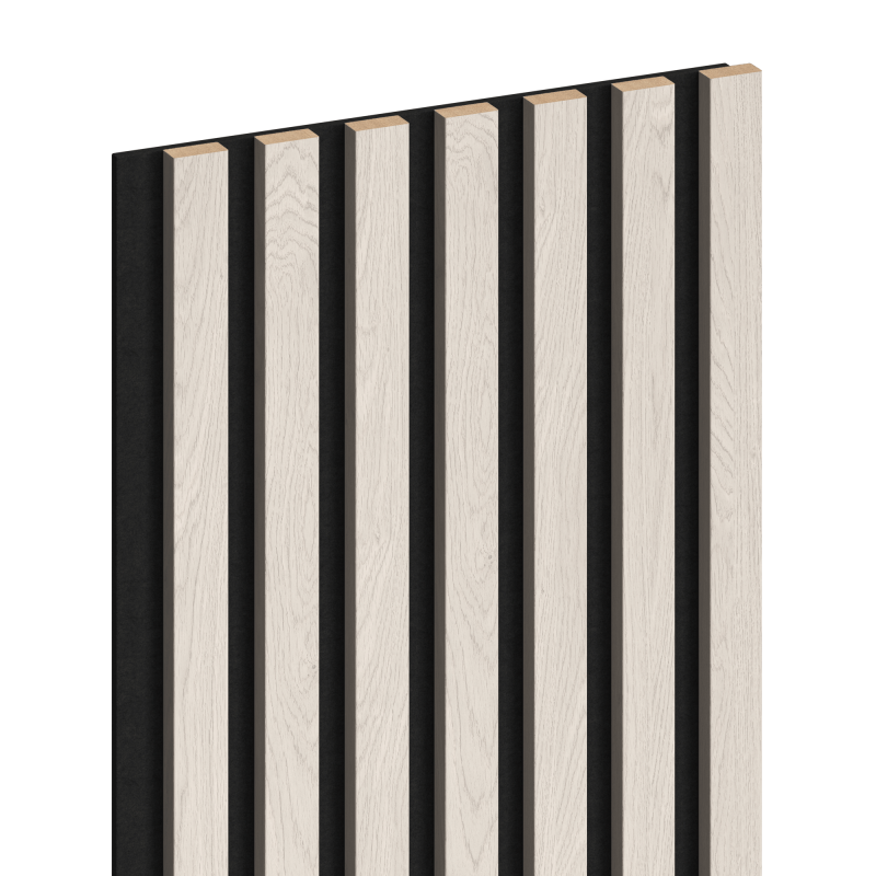 Mexen Lam-F nástěnné akustické lamely 275 x 31,5 cm, plsť 6 mm, Polární Dub - S105-275317-2812-067