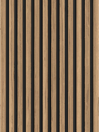 Mexen Lam-B nástěnné lamely 275 x 30 cm, deska HDF 4 mm, technická dýha, Světlý Ořech - S100-275307-3015-017