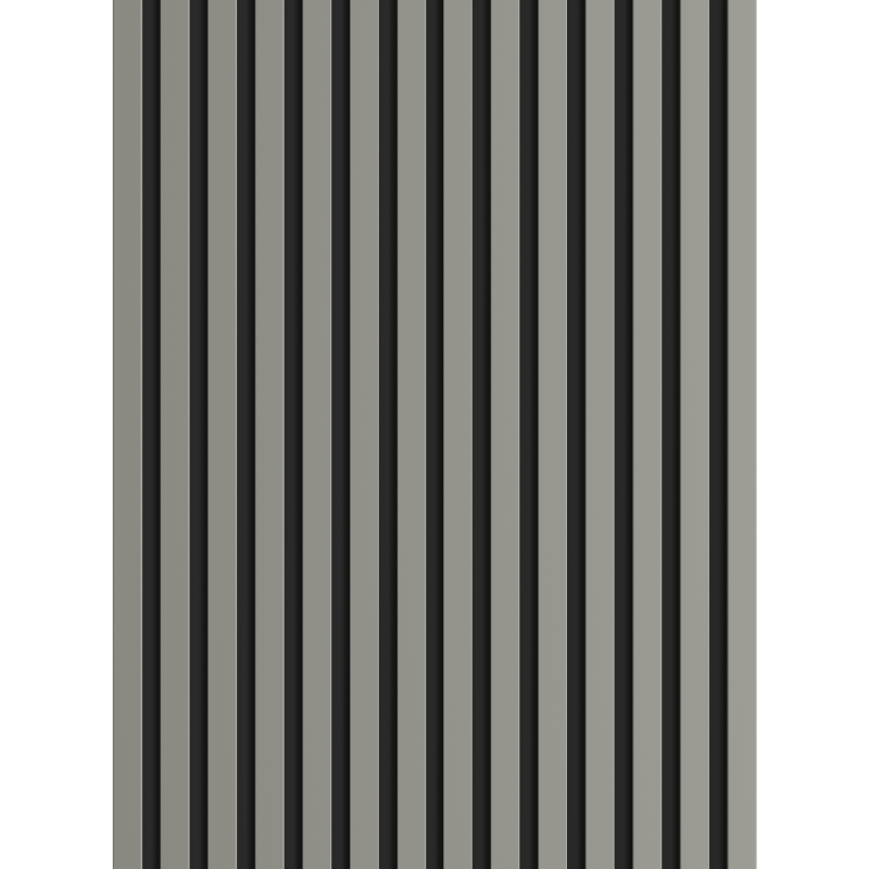 Mexen Lam-B nástěnné lamely 275 x 31,5 cm, HDF deska 4 mm, Šedý Mat - S100-275317-2812-052