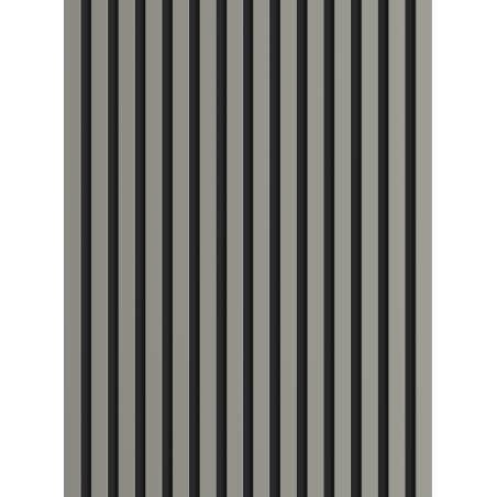 Mexen Lam-B nástěnné lamely 275 x 31,5 cm, HDF deska 4 mm, Šedý Mat - S100-275317-2812-052