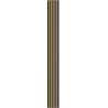 Mexen Lam-F akustické nástěnné lamely 275 x 30 cm, plsť 8 mm, technická dýha, Ušlechtilý dub - S105-275307-3015-004