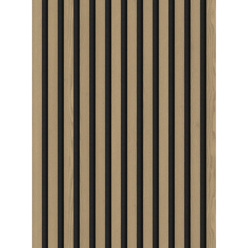 Mexen Lam-F akustické nástěnné lamely 275 x 30 cm, plsť 8 mm, technická dýha, Ušlechtilý dub - S105-275307-3015-004