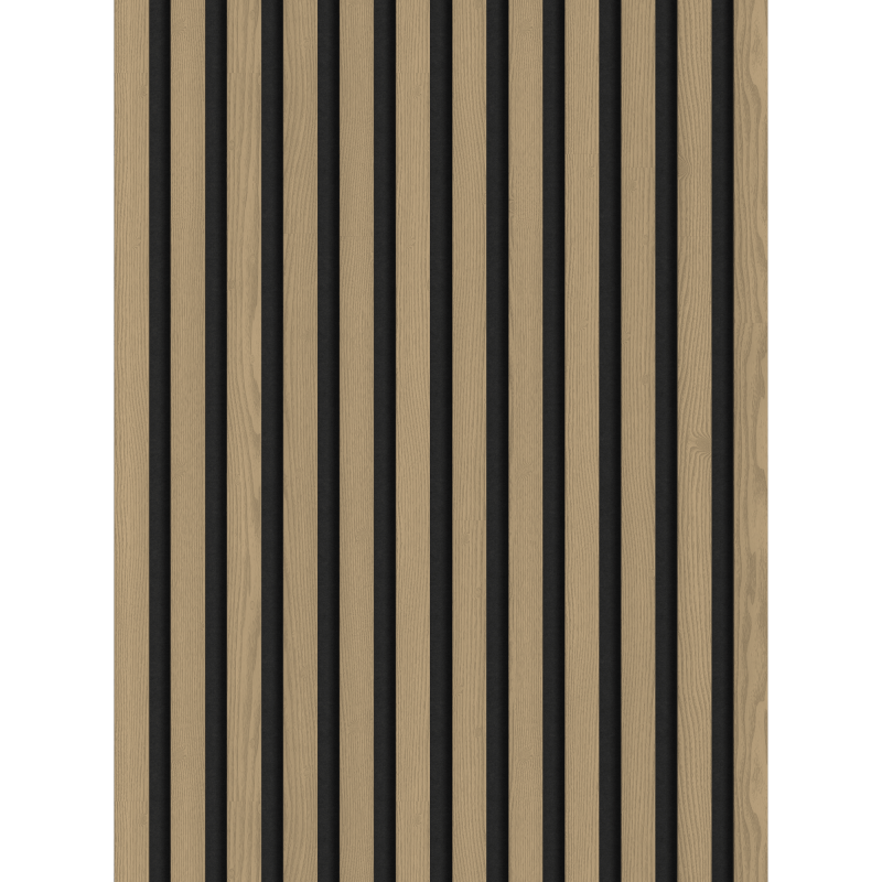 Mexen Lam-F akustické stěnové lamely 275 x 30 cm, plsť 8 mm, technická dýha, Ušlechtilý dub - S105-275307-3015-004