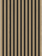Mexen Lam-F akustické nástěnné lamely 275 x 30 cm, plsť 8 mm, technická dýha, Ušlechtilý dub - S105-275307-3015-004