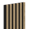 Mexen Lam-F akustické nástěnné lamely 275 x 30 cm, plsť 8 mm, technická dýha, Ušlechtilý dub - S105-275307-3015-004