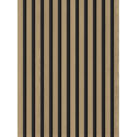 Mexen Lam-B nástěnné lamely 275 x 30 cm, HDF deska 4 mm, technická dýha, Ušlechtilý Dub - S100-275307-3015-004