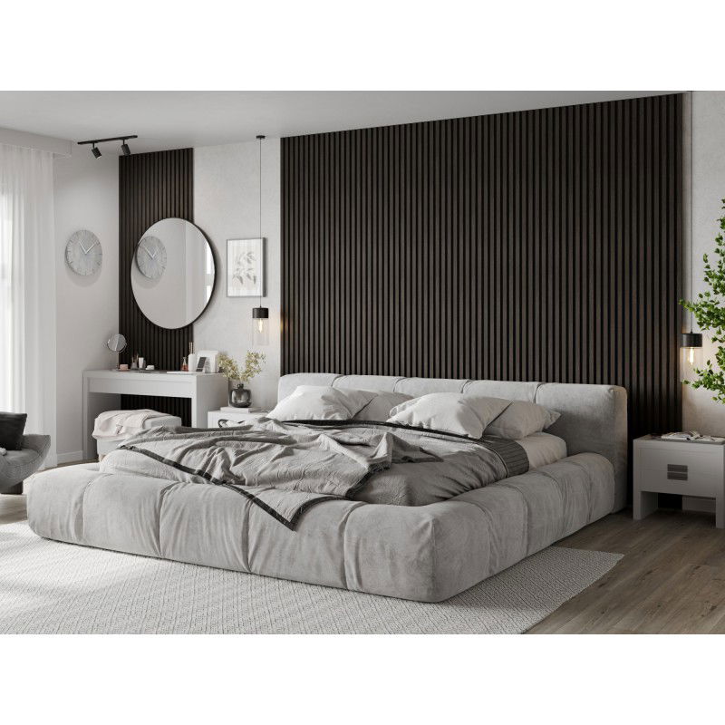 Mexen Lam-B nástěnné lamely 275 x 30 cm, HDF deska 4 mm, technická dýha, Stříbrný ořech - S100-275307-3015-009