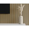 Mexen Lam-F akustické nástěnné lamely 275 x 30 cm, plsť 8 mm, technická dýha, Zlatý Dub - S105-275307-3015-003