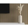 Mexen Lam-F akustické nástěnné lamely 275 x 30 cm, plsť 8 mm, technická dýha, Ušlechtilý dub - S105-275307-3015-004