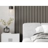 Mexen Lam-F akustické nástěnné lamely 275 x 30 cm, plsť 8 mm, technická dýha, Popelavý Dub - S105-275307-3015-005