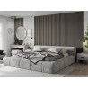 Mexen Lam-F akustické nástěnné lamely 275 x 30 cm, plsť 8 mm, technická dýha, Popelavý Dub - S105-275307-3015-005