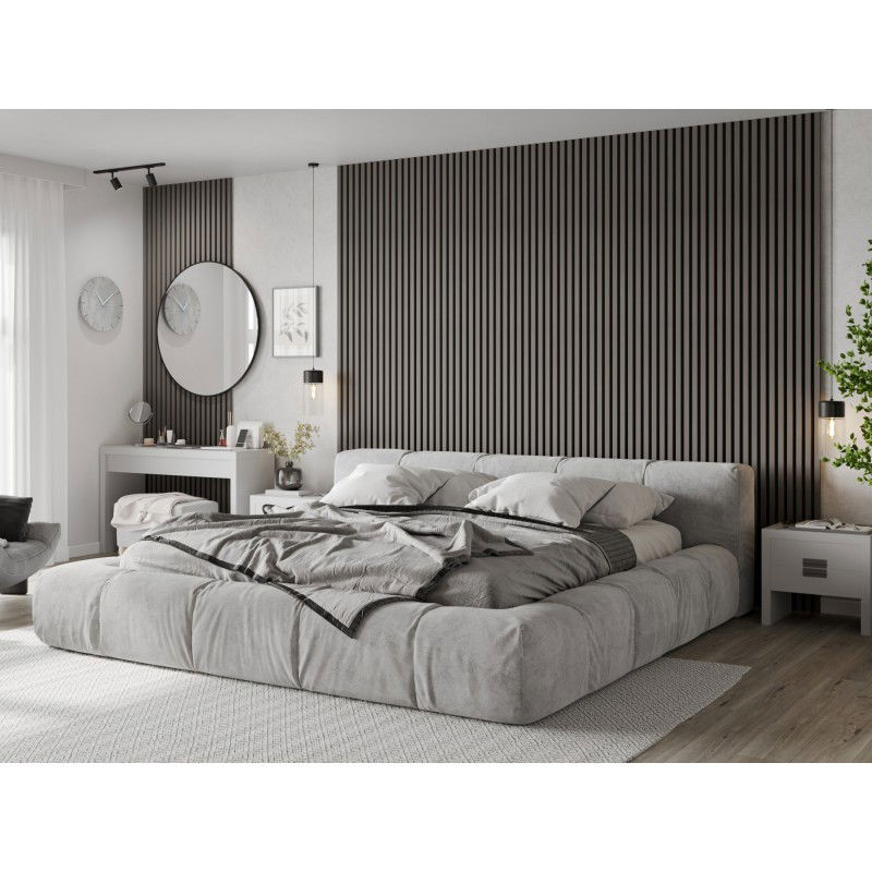 Mexen Lam-F akustické stěnové lamely 275 x 30 cm, plst 8 mm, technická dýha, Ocelový dub - S105-275307-3015-006