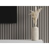 Mexen Lam-F akustické nástěnné lamely 275 x 30 cm, plsť 8 mm, technická dýha, Stříbrný dub - S105-275307-3015-007
