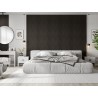 Mexen Lam-F akustické stěnové lamely 275 x 30 cm, plsť 8 mm, technická dýha, Stříbřitý Ořech - S105-275307-3015-009