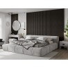 Mexen Lam-F akustické stěnové lamely 275 x 30 cm, plsť 8 mm, technická dýha, Stříbřitý Ořech - S105-275307-3015-009