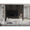 Mexen Lam-F akustické stěnové lamely 275 x 30 cm, plsť 8 mm, technická dýha, Stříbřitý Ořech - S105-275307-3015-009
