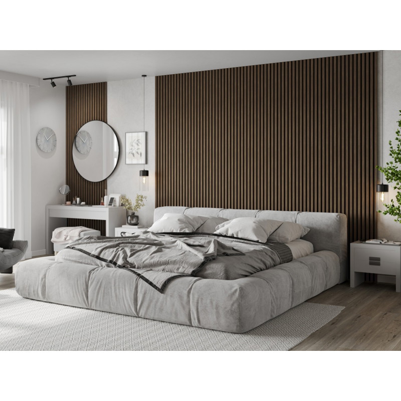 Mexen Lam-F akustické stěnové lamely 275 x 30 cm, plsť 8 mm, technická dýha, Kakaový ořech - S105-275307-3015-018