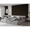 Mexen Lam-F akustické nástěnné lamely 275 x 30 cm, plsť 8 mm, technická dýha, Královský eben - S105-275307-3015-020