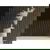 Mexen Lam-F nástěnné akustické lamely 275 x 30 cm, plst 8 mm, technická dýha, Královský Eben - S105-275307-3015-020