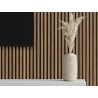 Mexen Lam-F akustické nástěnné lamely 275 x 30 cm, plsť 8 mm, technická dýha, Světlý Ořech - S105-275307-3015-017