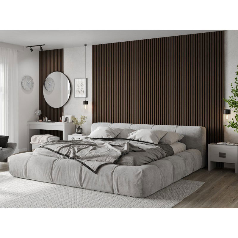 Mexen Lam-F nástěnné akustické lamely 275 x 30 cm, plst 8 mm, technická dýha, ořech palisandrový - S105-275307-3015-021