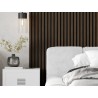 Mexen Lam-F akustické nástěnné lamely 275 x 30 cm, plsť 8 mm, technická dýha, tmavý ořech - S105-275307-3015-024