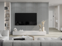 Mexen Lam-B nástěnné lamely 275 x 31,5 cm, deska HDF 4 mm, Ledový Dub - S100-275317-2812-061