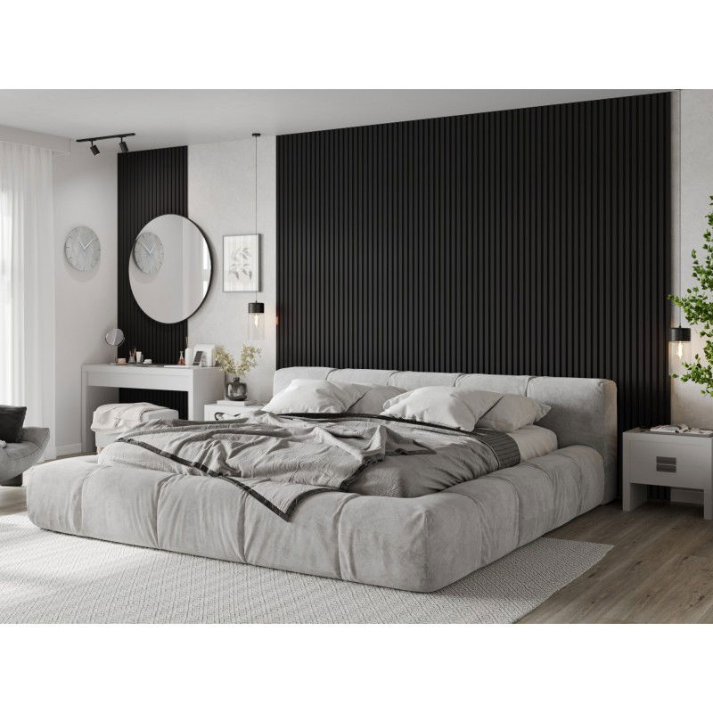 Mexen Lam-B lamely stěnové 275 x 31,5 cm, deska HDF 4 mm, Černý Lesk - S100-275317-2812-055