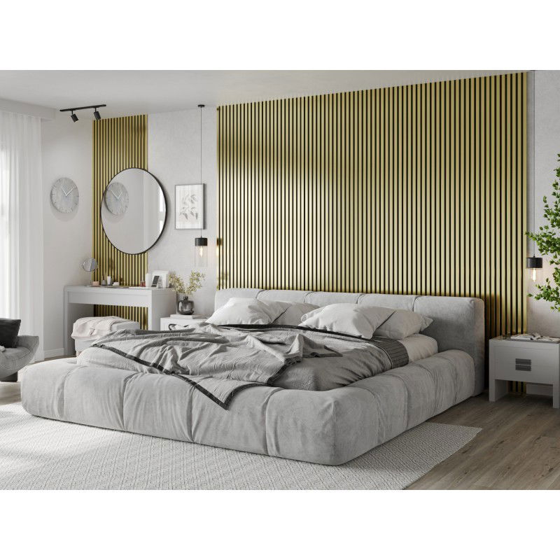 Mexen Lam-B stěnové lamely 275 x 31,5 cm, HDF deska 4 mm, Zlatá - S100-275317-2812-057