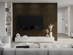 Mexen Lam-B lamely na stěnu 275 x 31,5 cm, deska HDF 4 mm, Wenge - S100-275317-2812-071