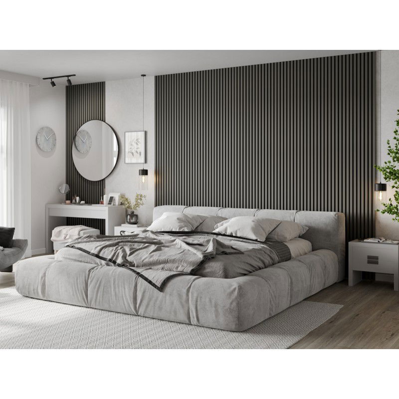 Mexen Lam-F akustické stěnové lamely 275 x 31,5 cm, plsť 6 mm, Šedá Mat - S105-275317-2812-052