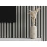 Mexen Lam-F akustické stěnové lamely 275 x 31,5 cm, plsť 6 mm, Šedá Mat - S105-275317-2812-052