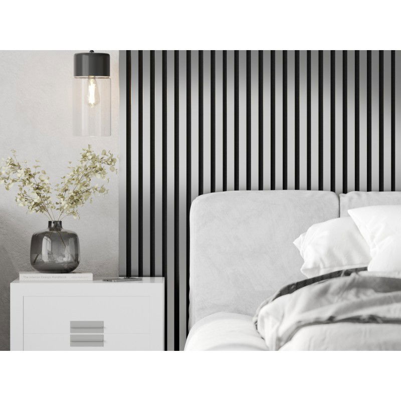 Mexen Lam-F akustické stěnové lamely 275 x 31,5 cm, filc 6 mm, Stříbrné - S105-275317-2812-056