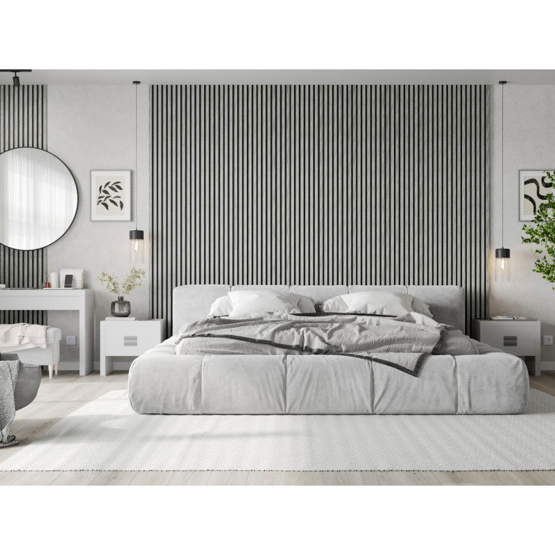 Mexen Lam-F akustické nástěnné lamely 275 x 31,5 cm, plsť 6 mm, Ledový Dub - S105-275317-2812-061