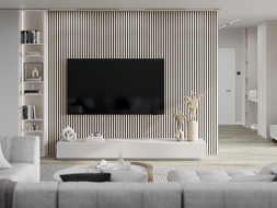 Mexen Lam-F nástěnné akustické lamely 275 x 31,5 cm, plsť 6 mm, Polární Dub - S105-275317-2812-067