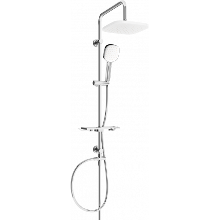 Mexen T33 sprchový sloup, chrom/bílá - 798333393-02