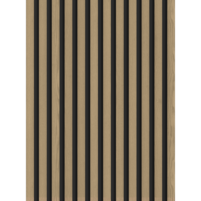 Mexen Lam-B vzorek stěnových lamel, deska HDF 4 mm, technická dýha, Ušlechtilý Dub - S100-004-S