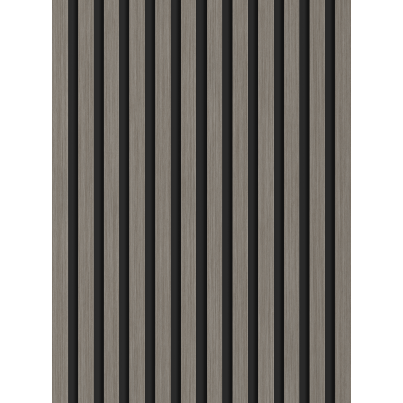 Mexen Lam-B vzorek nástěnných lamel, deska HDF 4 mm, technická dýha, Ocelový dub - S100-006-S